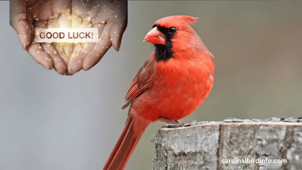 are cardinals good luck 