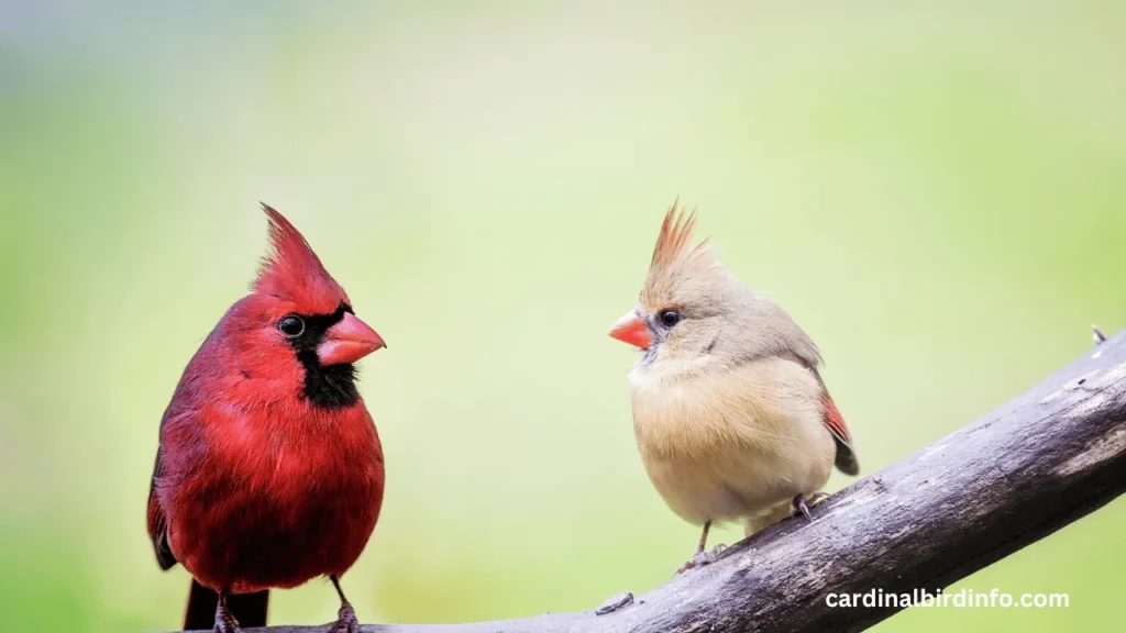 what does a young cardinal look like